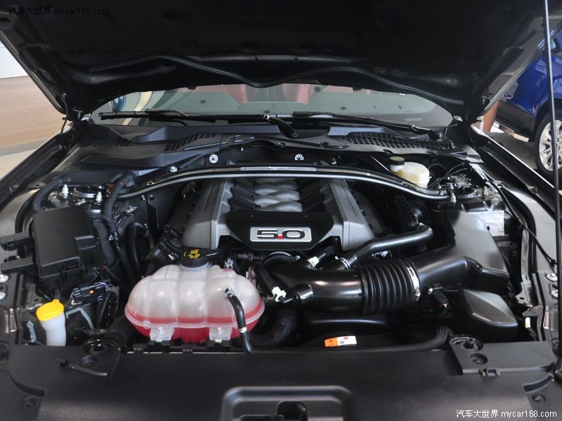 福特 Mustang 引擎室图片