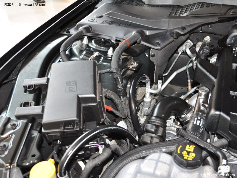 福特 Mustang 引擎室图片