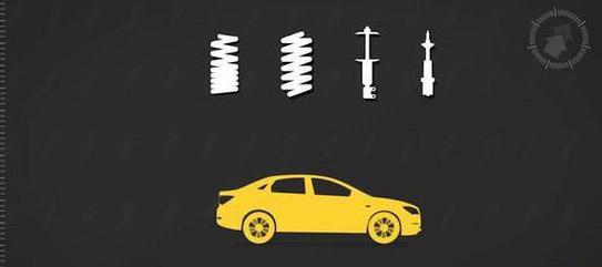 汽車避震器活塞運動為什么能減少顛簸？