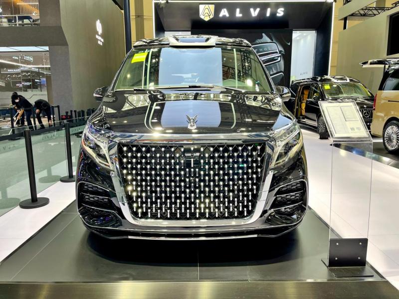 豪华商务车品牌ALVIS震撼亮相2021广州车展